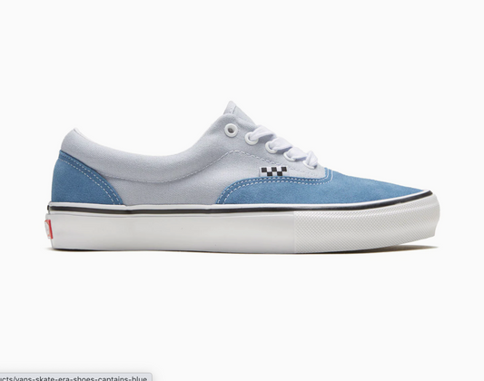 Vans Skate Era Shoes (Captains Blue/White)