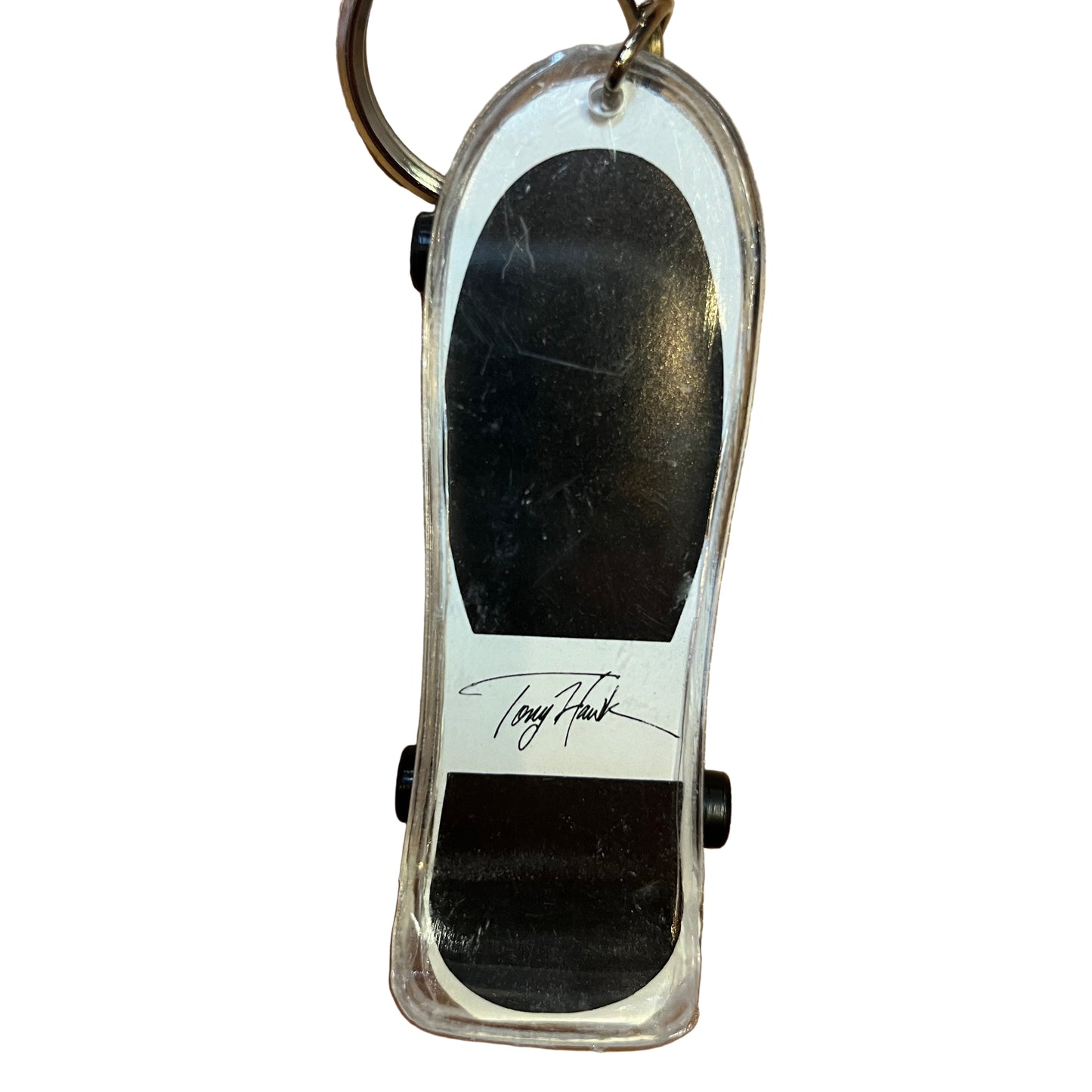 Vintage NOS Tony Hawk Fingerboard Keychain 80s - Plus Skateboarding