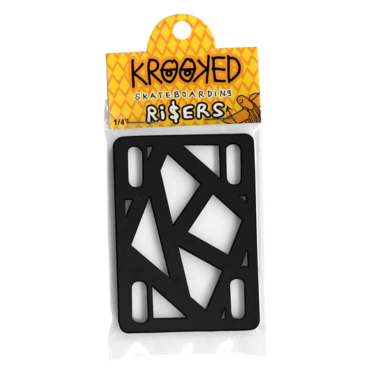Krooked 1/4" Riser Pad Black