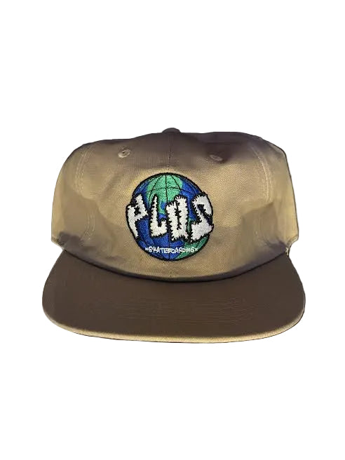 Plus Globe Hat - Plus Skateboarding