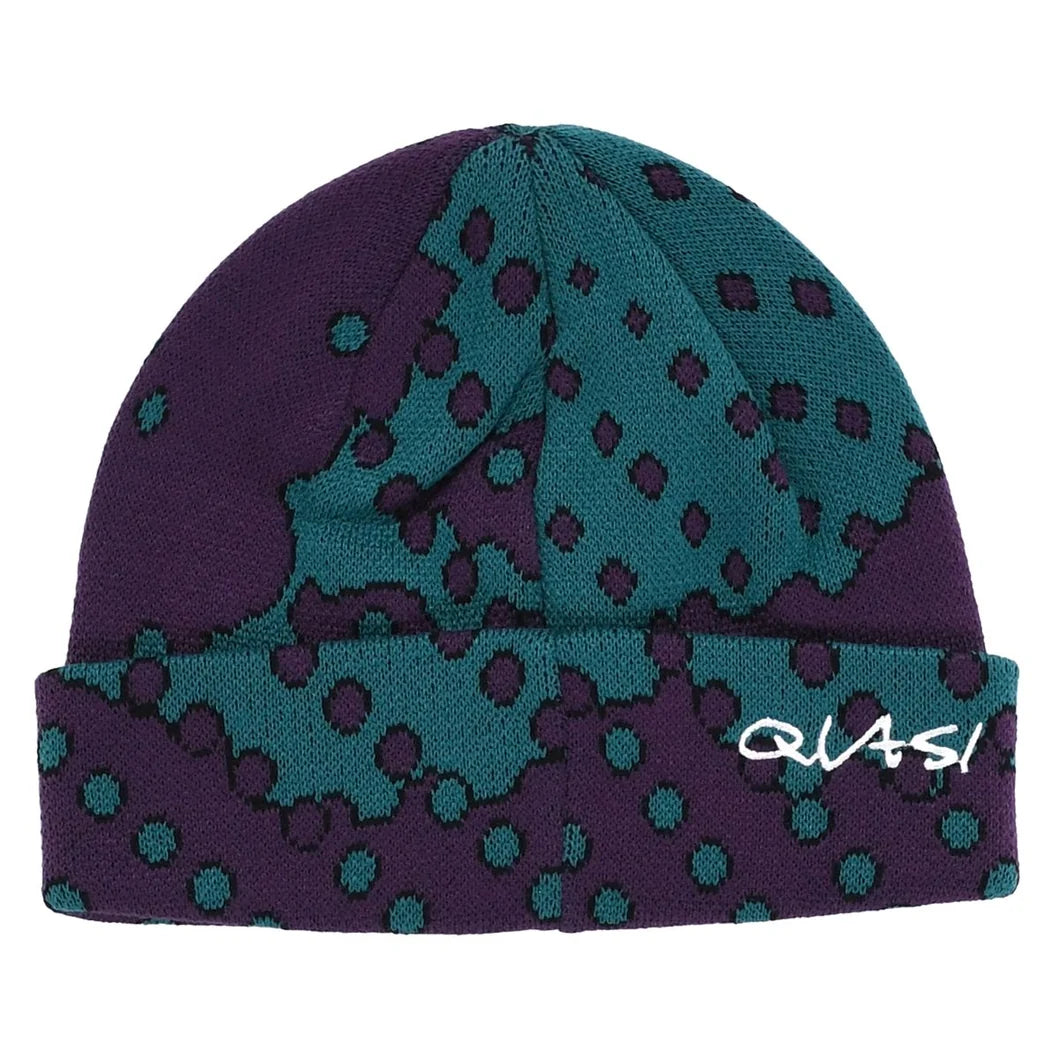 Quasi Dither Beanie (Eggplant)