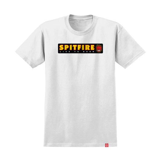 Spitfire Live to Burn T-Shirt (White)
