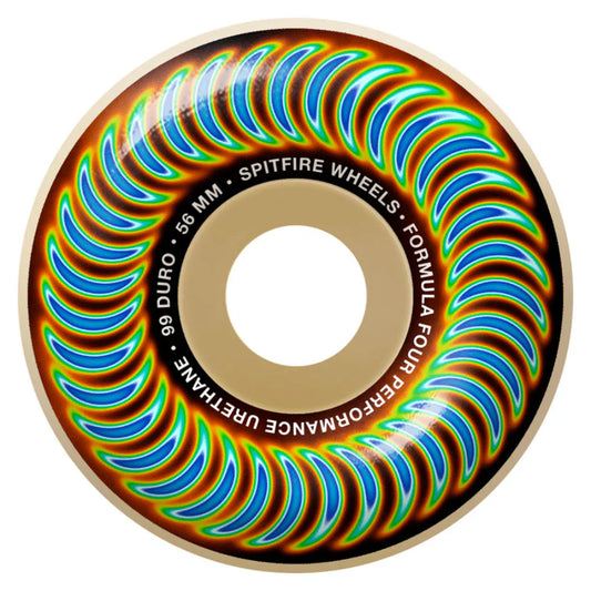 Spitfire Radioactive Swirl Classic Wheels 56mm 99DU