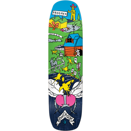 Krooked Mike Anderson The Yard Shaped Deck 8.5"