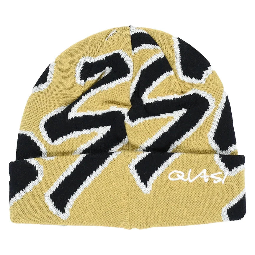Quasi Slug Beanie (Mustard)