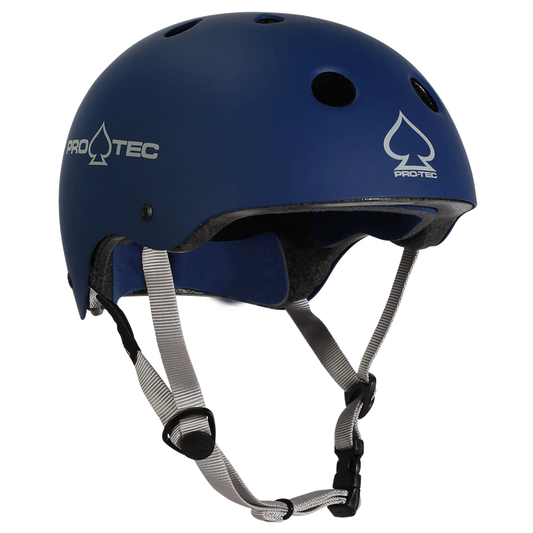 Pro Tec Classic Skate Helmet (Matte Blue)