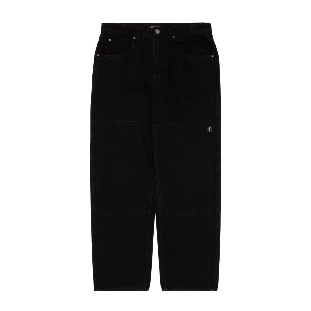 Hockey Double Knee Jean (Black)