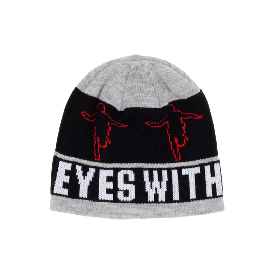 Hockey Eyes Without A Face Beanie (Grey)