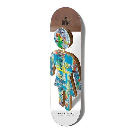 Girl Skateboards McCrank Modernica by Lance Mountain Deck 8.25”