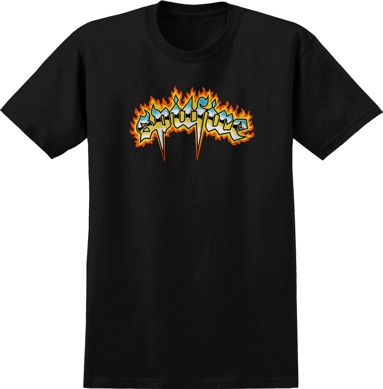 Spitfire Wheels Shirt Chrome Venom Black