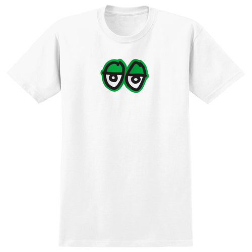 Krooked Eyes T-Shirt (White/Green)