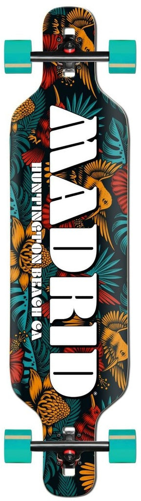 Madrid Tropics Top Mount Longboard Complete 9.62 X 40.00 - Plus Skateboarding