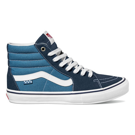 Vans Skate Sk8-Hi (Navy/White) - Plus Skateboarding