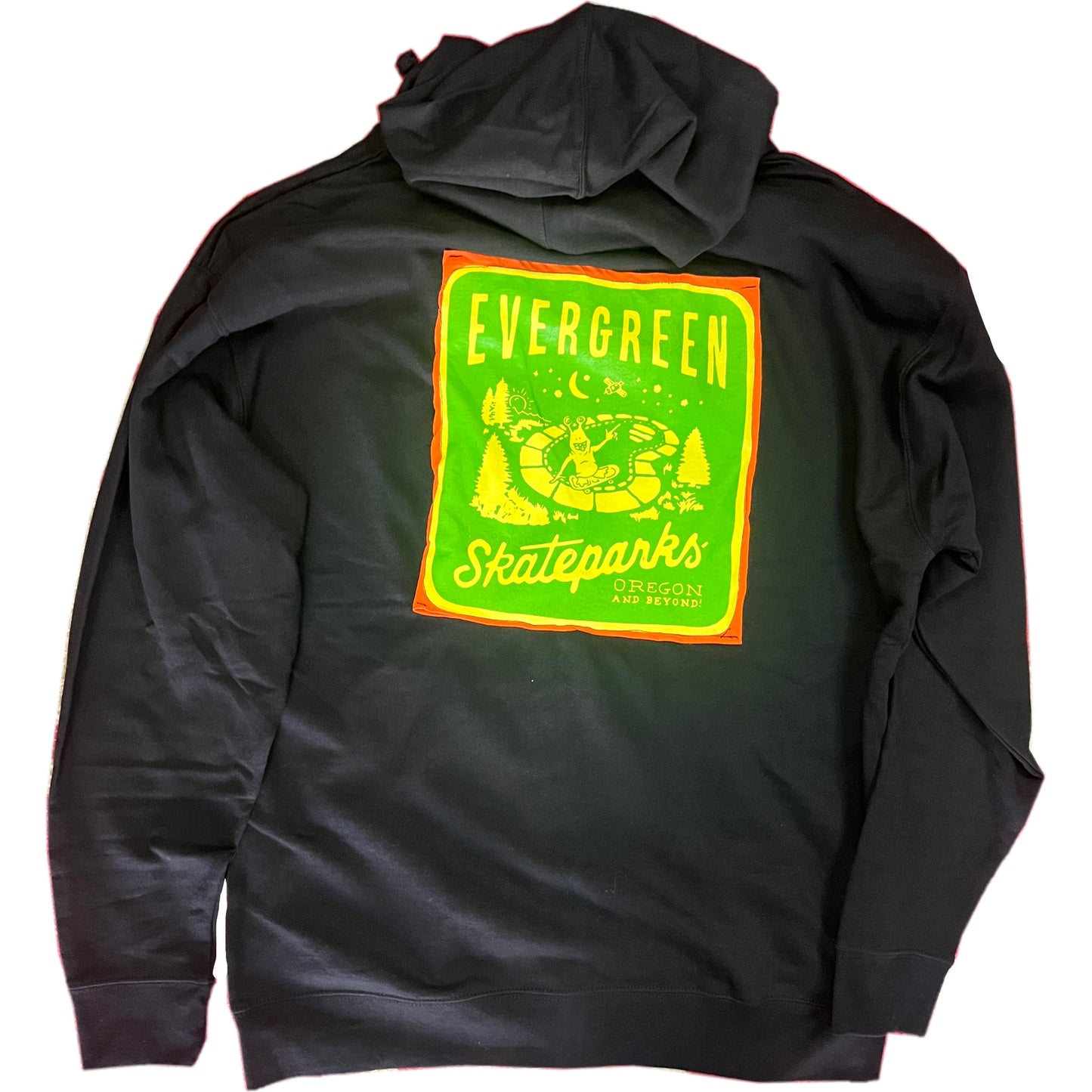 PLUS Evergreen Zip Hood Size XL