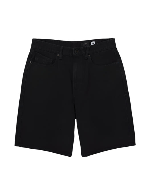Volcom Men's Billow Denim Shorts (Black)