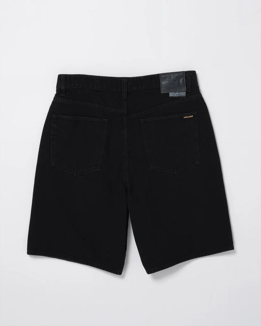 Volcom Men's Billow Denim Shorts (Black)