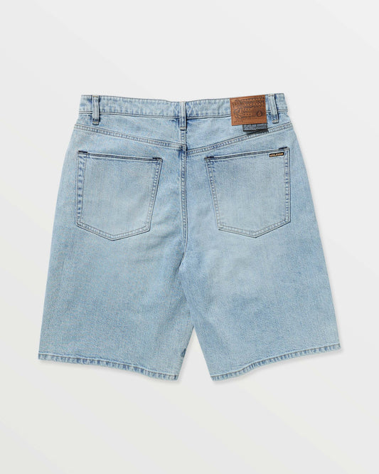 Volcom Men's Billow Denim Shorts (Dry Vintage)