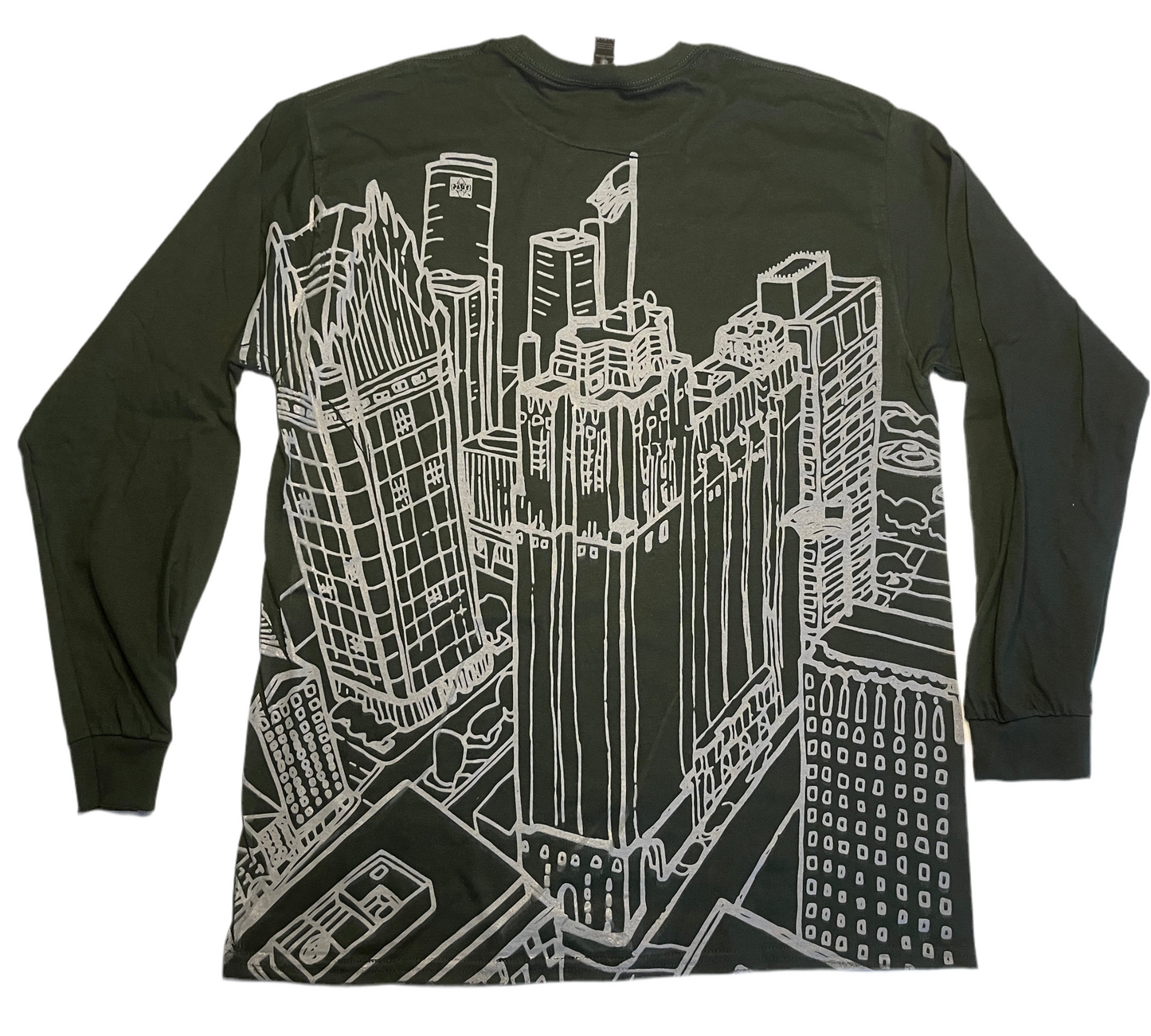 PLUS Big Cityscape Longsleeve Tee