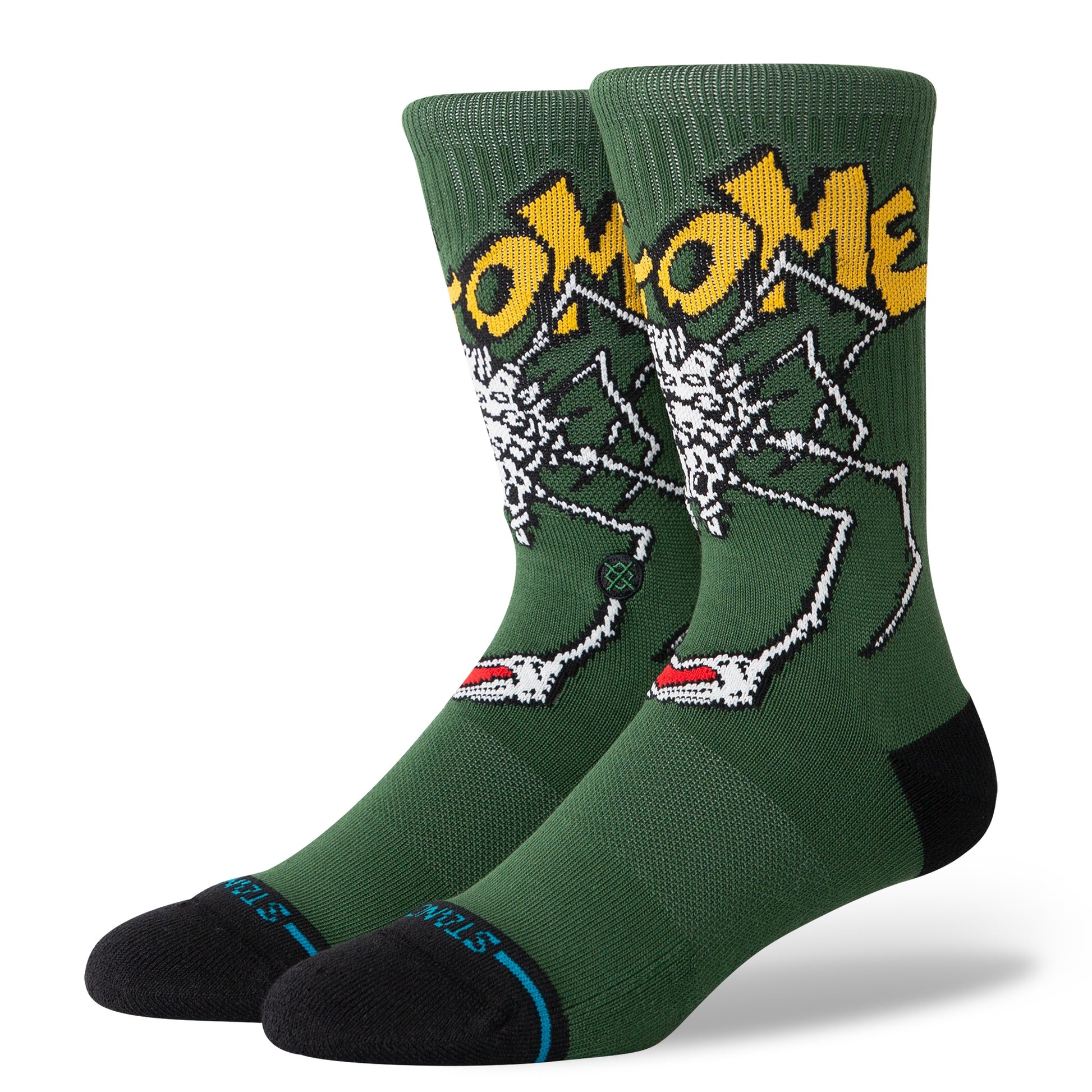 Stance Welcome Wilbur Crew Socks - Plus Skateboarding