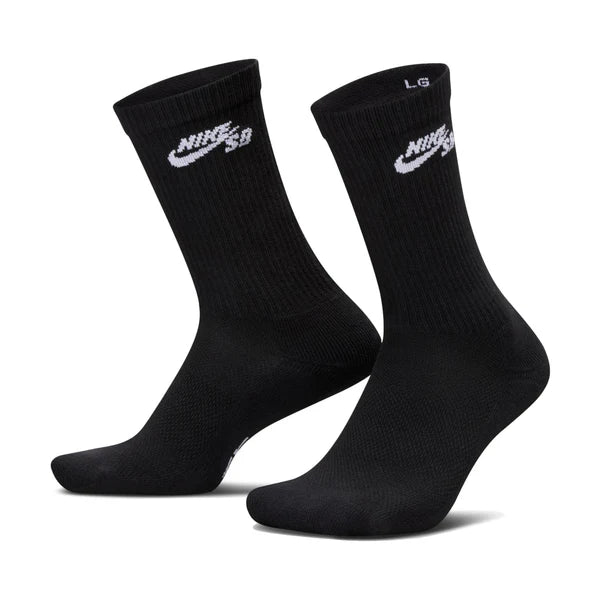 Nike SB Everyday Elevated Crew Socks 3-Pack