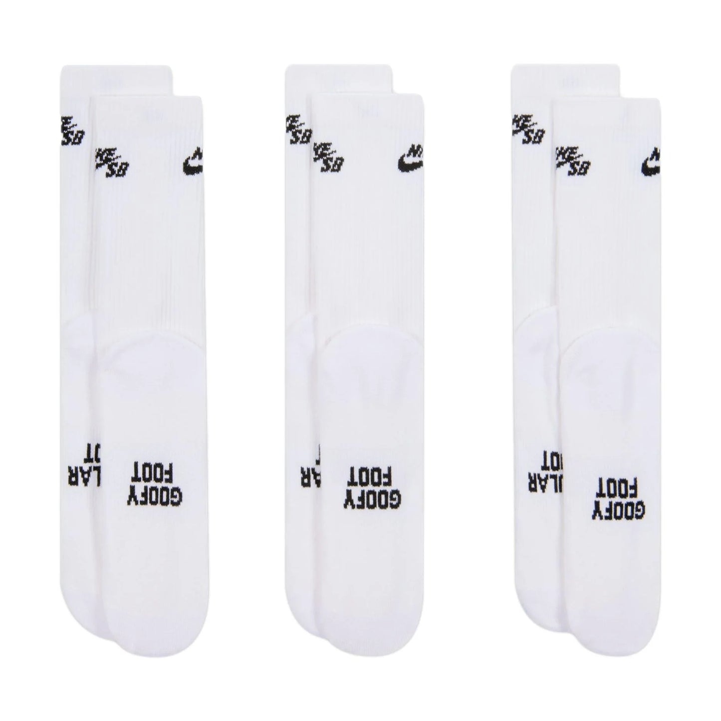Nike SB Everyday Elevated Crew Socks 3-Pack