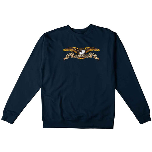 Anti-Hero Navy Eagle Crewneck