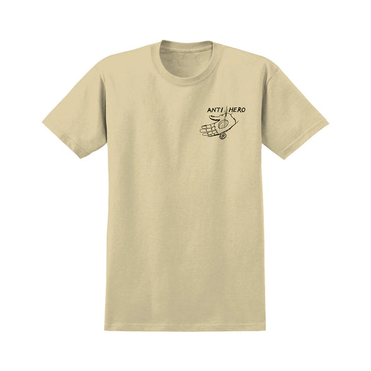 Cream Tee with Hand Expression Graphic