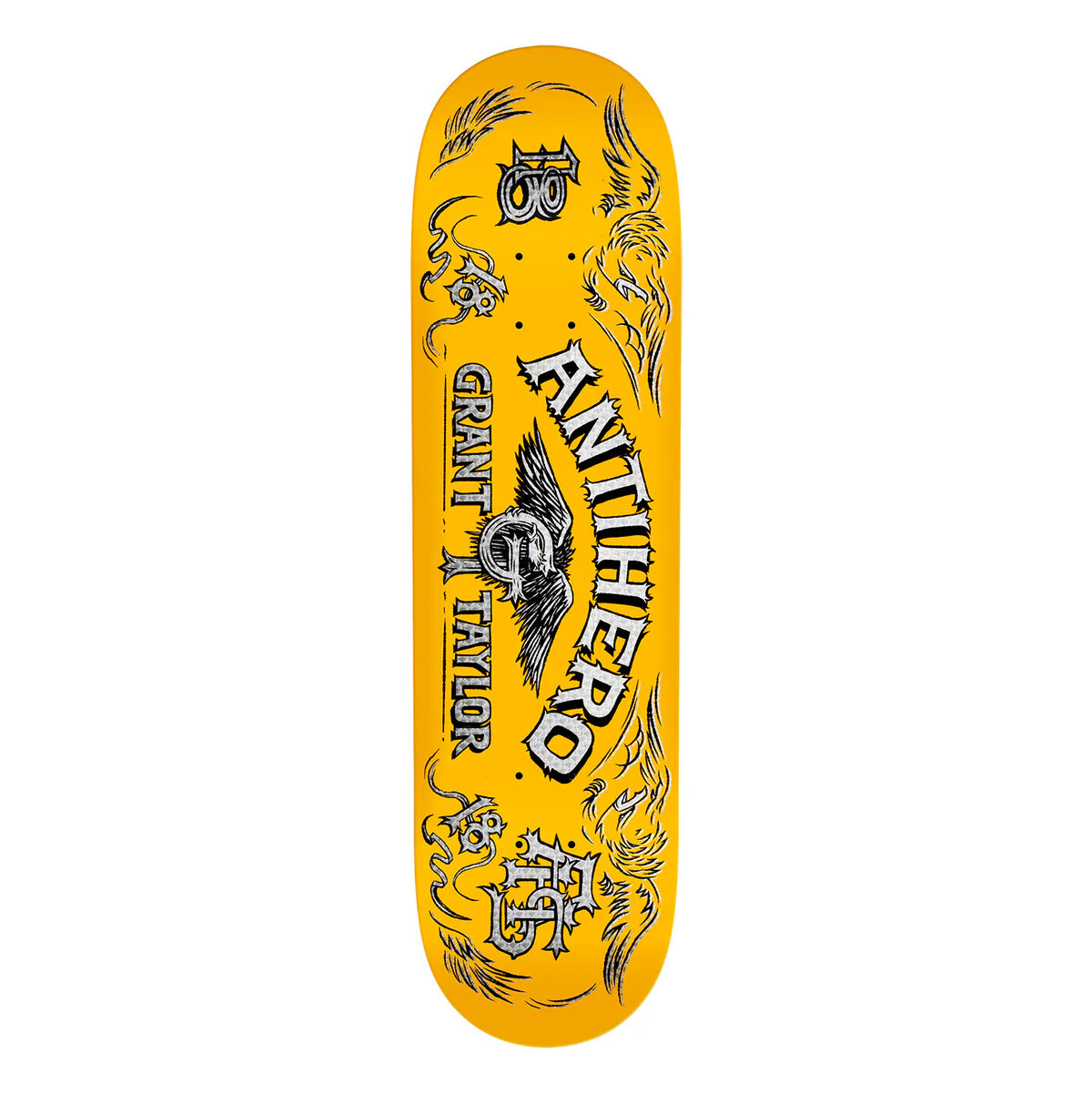 Anti Hero Grant Taylor Custom 8.5 Deck on white background