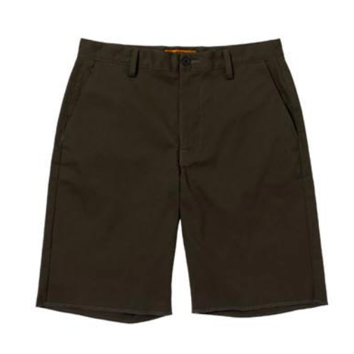 Brown shorts on a white background