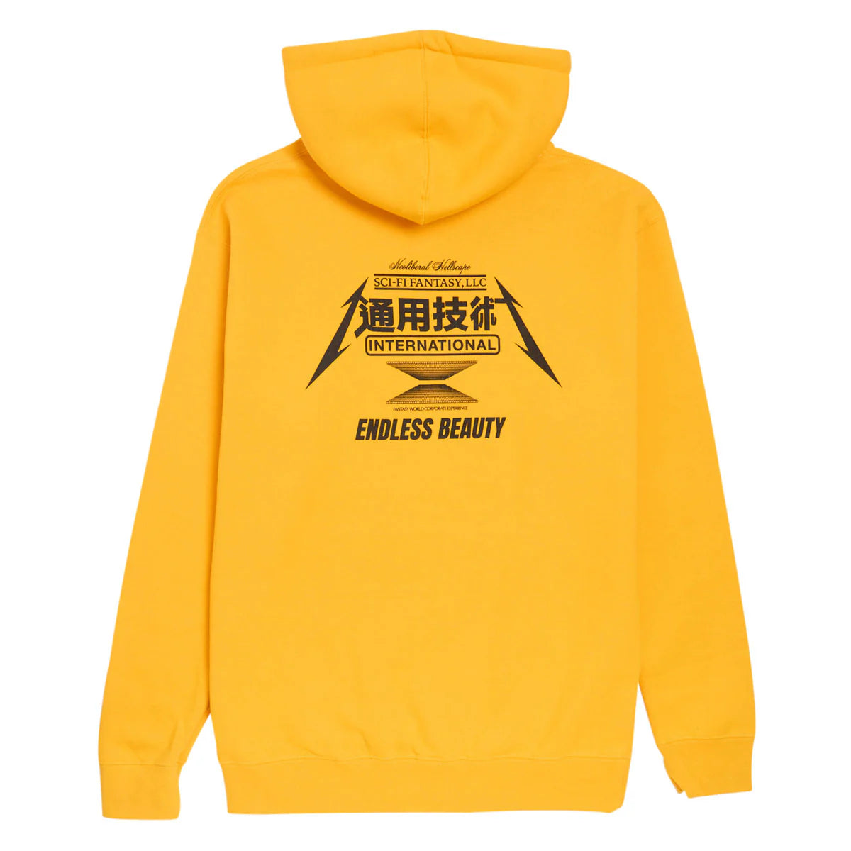Sci-Fi Fantasy Endless Beauty Pullover Hood Yellow