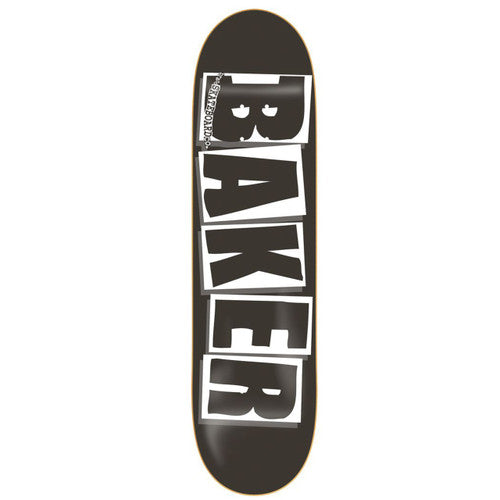 Baker Brand Logo Deck Black White