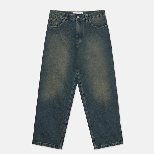 Polar Skate Co. Big Boy Denim Pants (Dirty Blue) - Plus Skateboarding