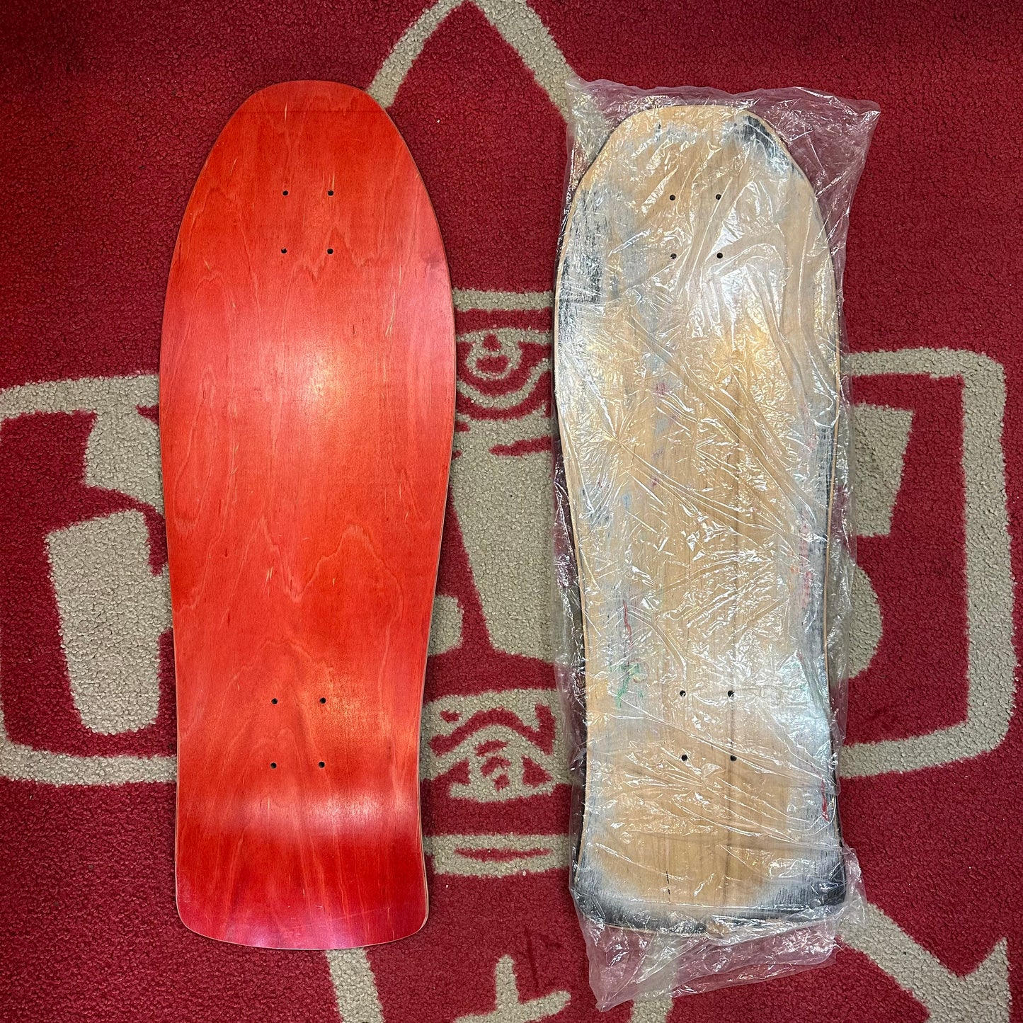 Blank Fish Shaped Deck - Plus Skateboarding