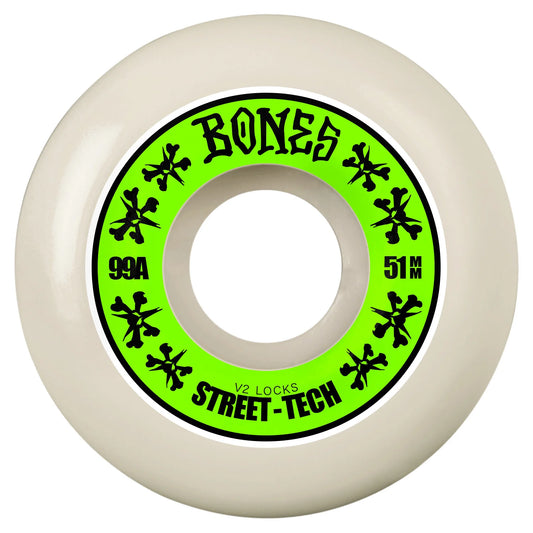 Skateboard wheel with green and black label on a white background