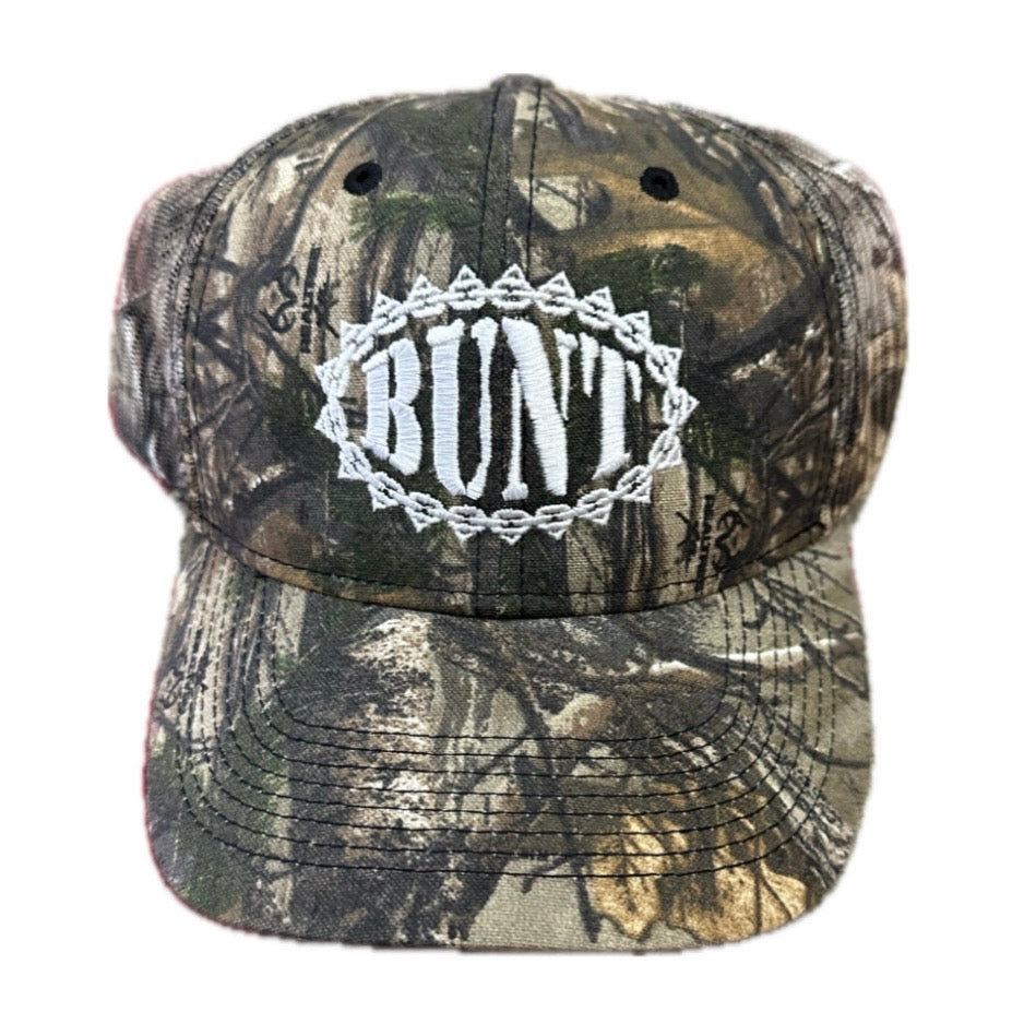 Bunt Chain Link Camo Hat Front view