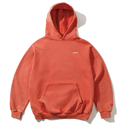 Butter Goods Basic Pullover Hood (Washed Blood Orange)