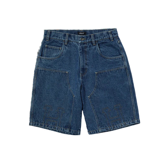 Huf Kinda Loose Double Knee Shorts (Dirty Wash)