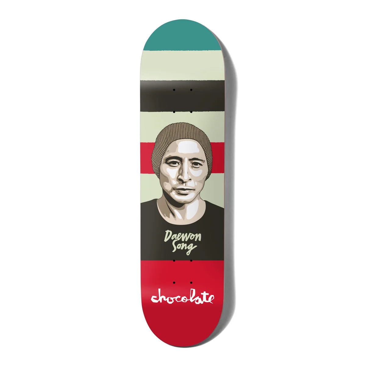 Chocolate Daewon Song Portrait Deck on white background