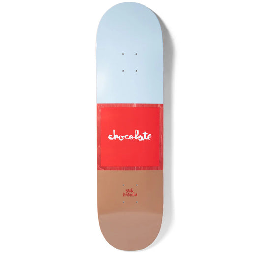 Chocolate Herrera Red Square Deck 8.125"
