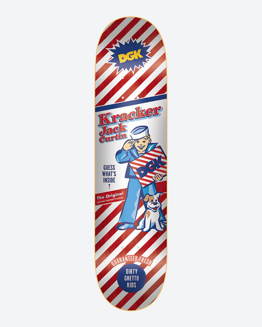 DGK Kracker Jack Curtain Deck 8.25