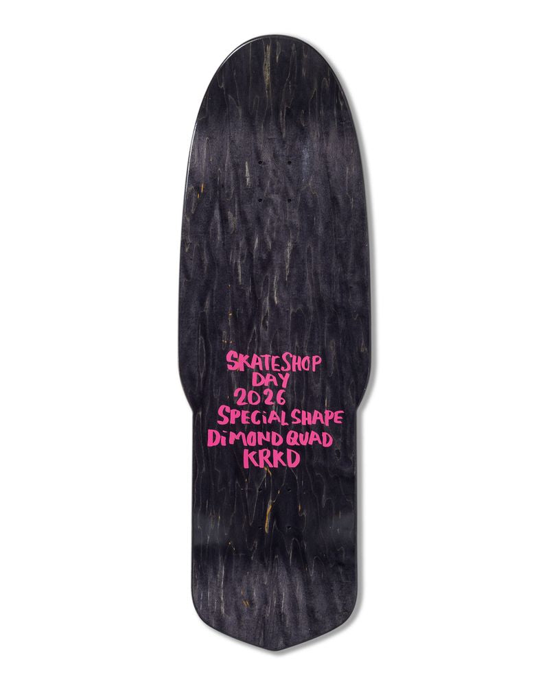 Krooked SSD Diamond Quade Deck 10.75 - Plus Skateboarding