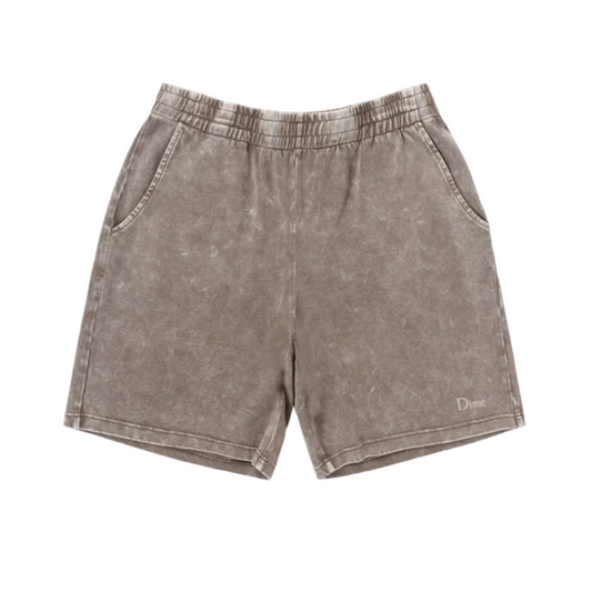 Gray shorts on a white background