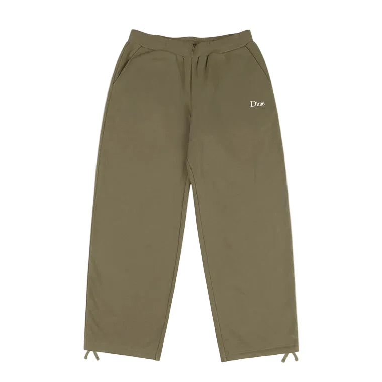 Dime Classic Small Logo Sweatpants (Ivy Green)
