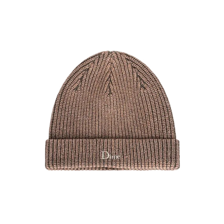 Dime Rib Fold Beanie (Oak)1