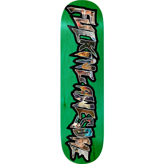 Fucking Awesome Jason Dill Big Logo Collage Deck - Plus Skateboarding