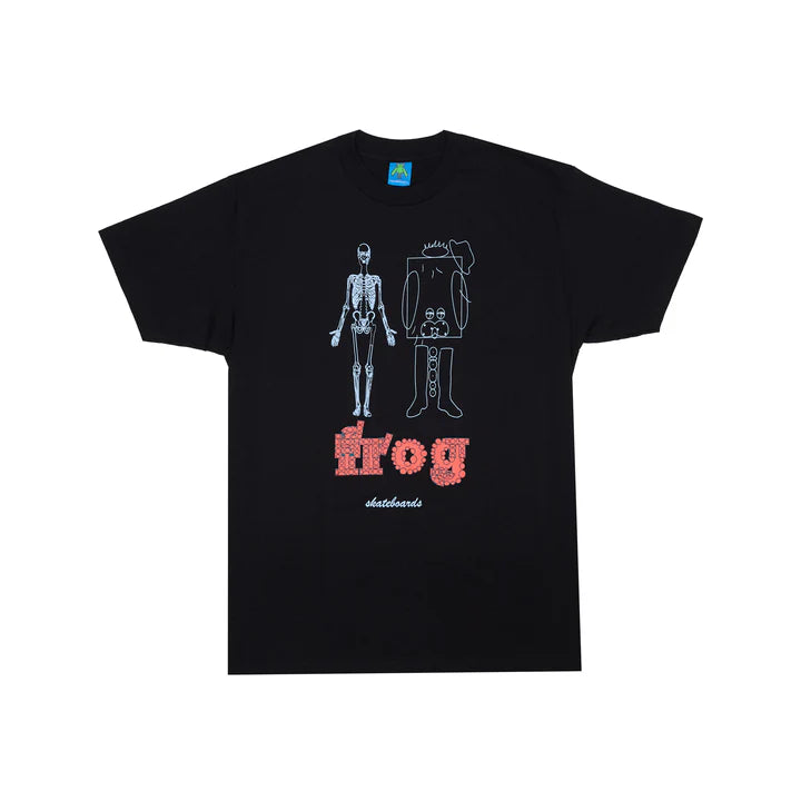 Frog Vector World T-Shirt (Black)