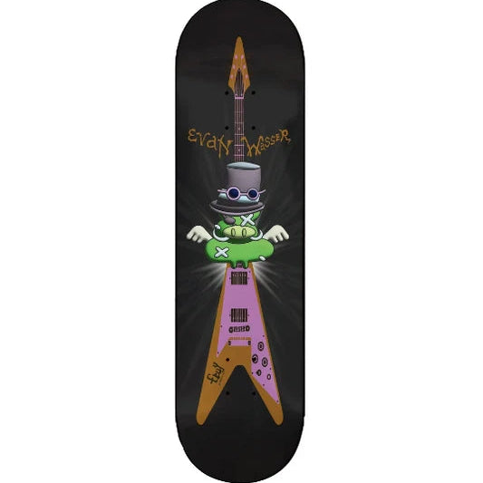 Frog Super Powers Evan Wasser Deck on white background