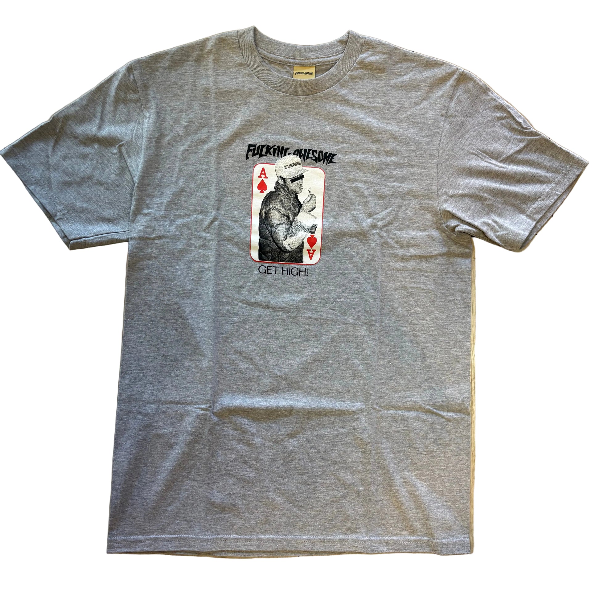 Fucking Awesome x Independent Get High Tee (Ash Heather)