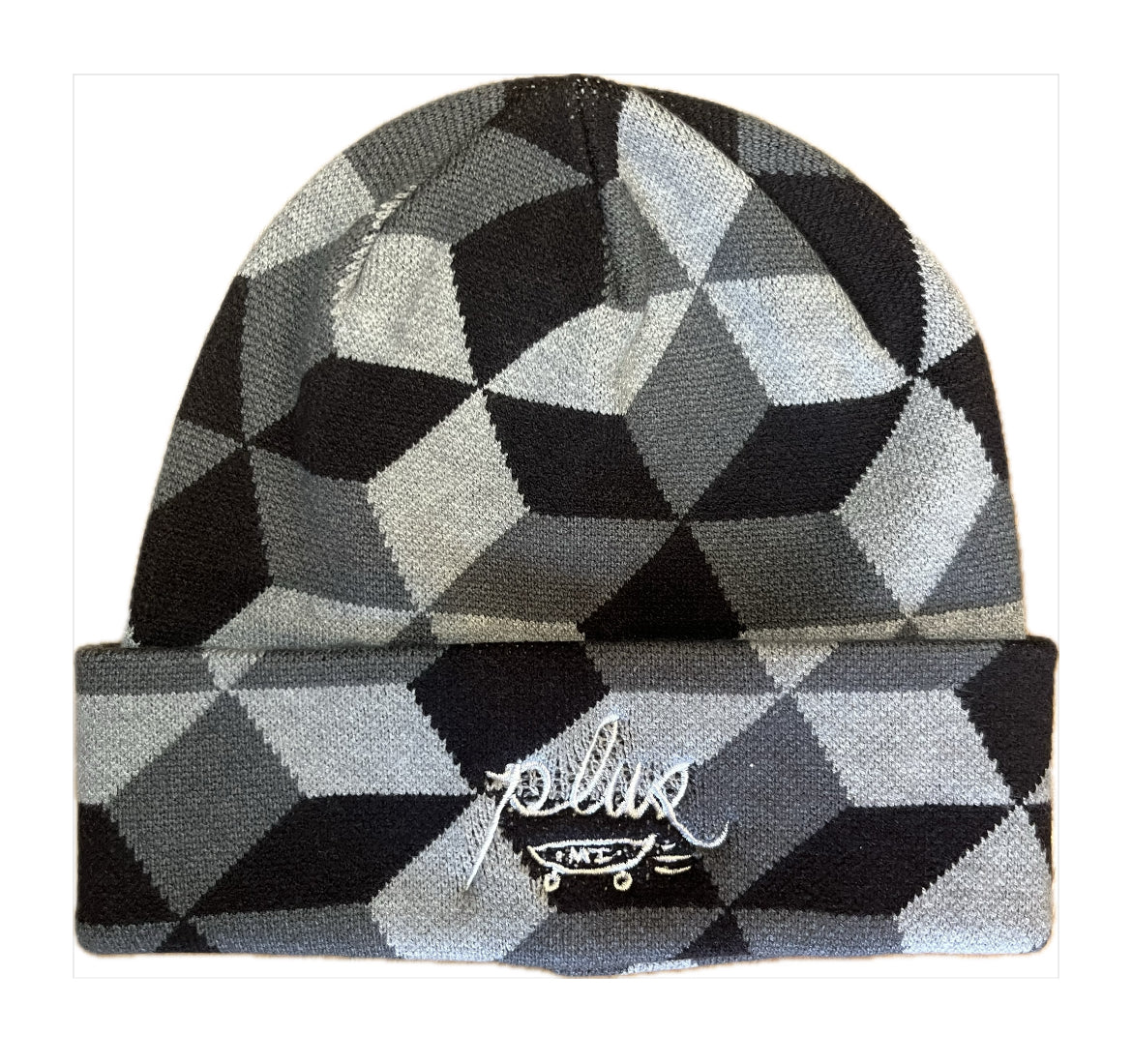 PLUS Cubic Beanie - Plus Skateboarding