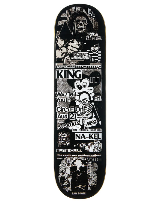 King Skateboard Nakel Destroy Babylon Deck 8.25